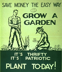 Save money the easy way - grow a garden. It's thrifty - it's patriotic - plant to-day!