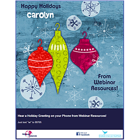 Holiday Email Greeting