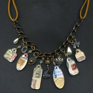 Antique treasure necklace.
