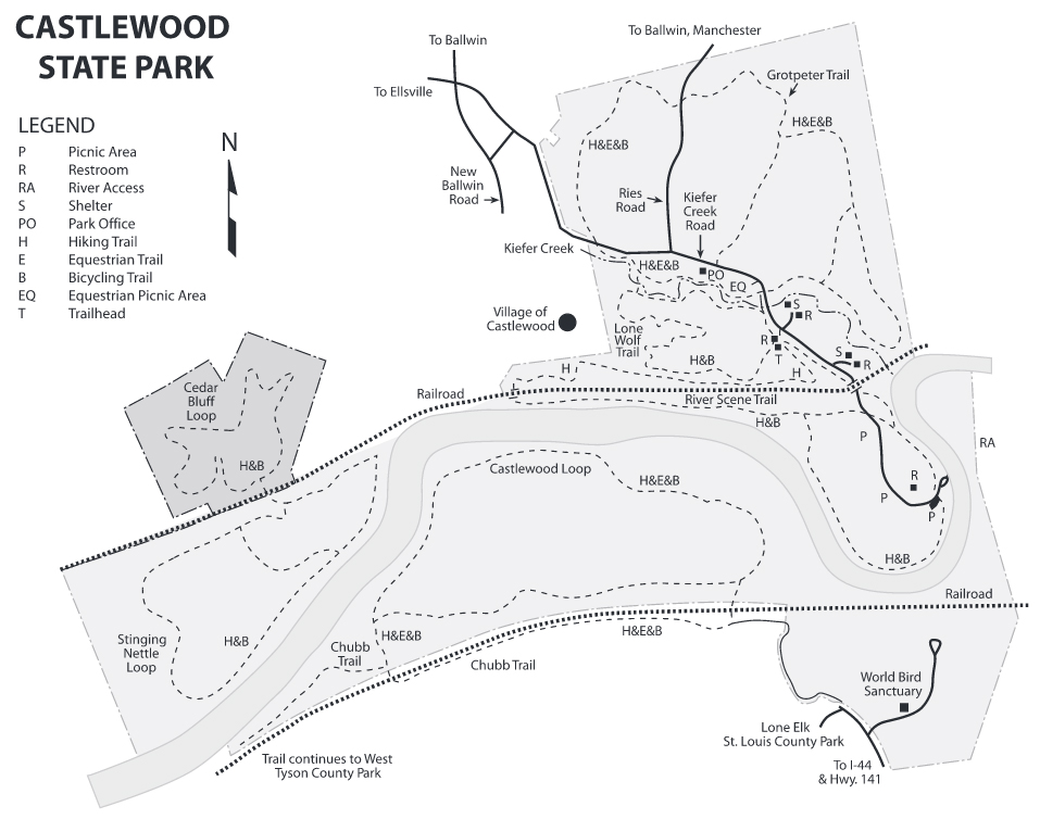 Fit and Healthy on Route 66 Castlewood State Park Carolyn