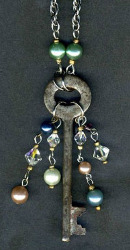 Make an Antique Key Necklace