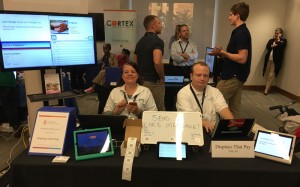 Tonight Jason and I are at the Displays That Pay Booth at Startup Connection in St. Louis