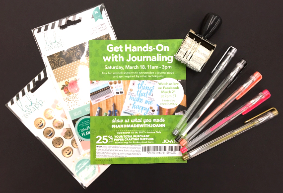 A hands-on opportunity to try out some fun products at JoAnn Fabrics and Crafts