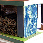 Pollinator House with Stencils