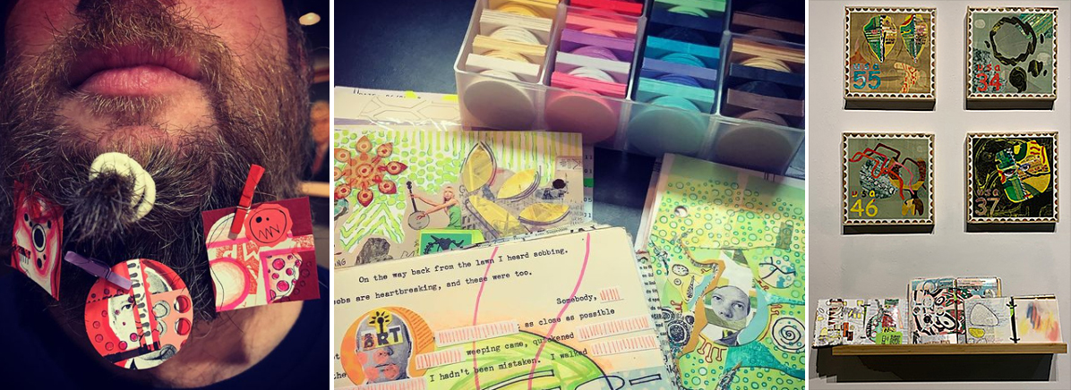 Beard art and art journal samples