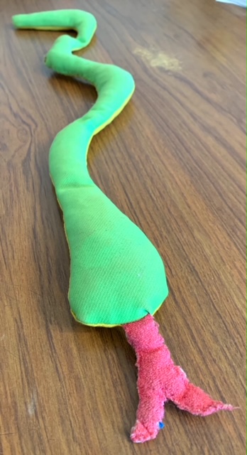 Fabric snake
