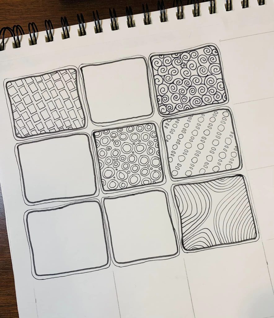 Zentangle - fun with doodling - Carolyn Hasenfratz Design